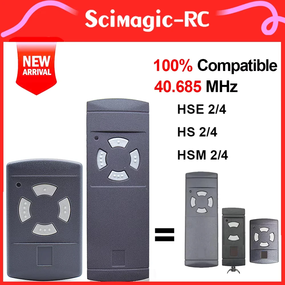 

Пульт дистанционного управления для гаражных ворот 40/685 МГц HS4 HSE2 HSM4, дубликатор, серые кнопки, модели HS4-40 HSE2-40 HSM4-40