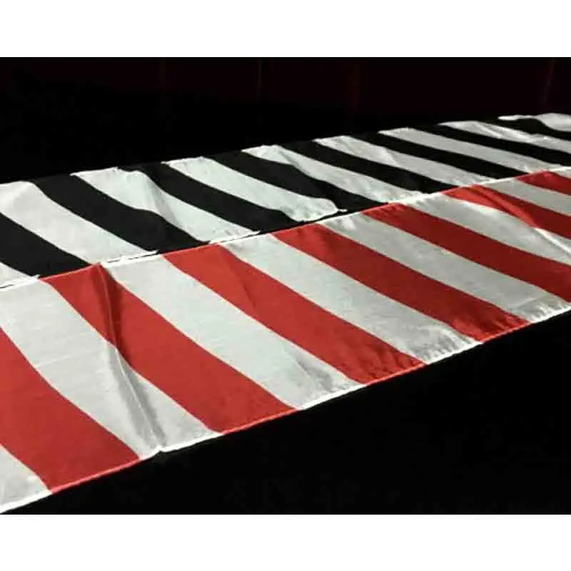 Top Quality Black&White Long Silk (500x15cm) - Magic Trick,Stage Magic Props,Mentalism,Comedy,Accessories,Magia Toys