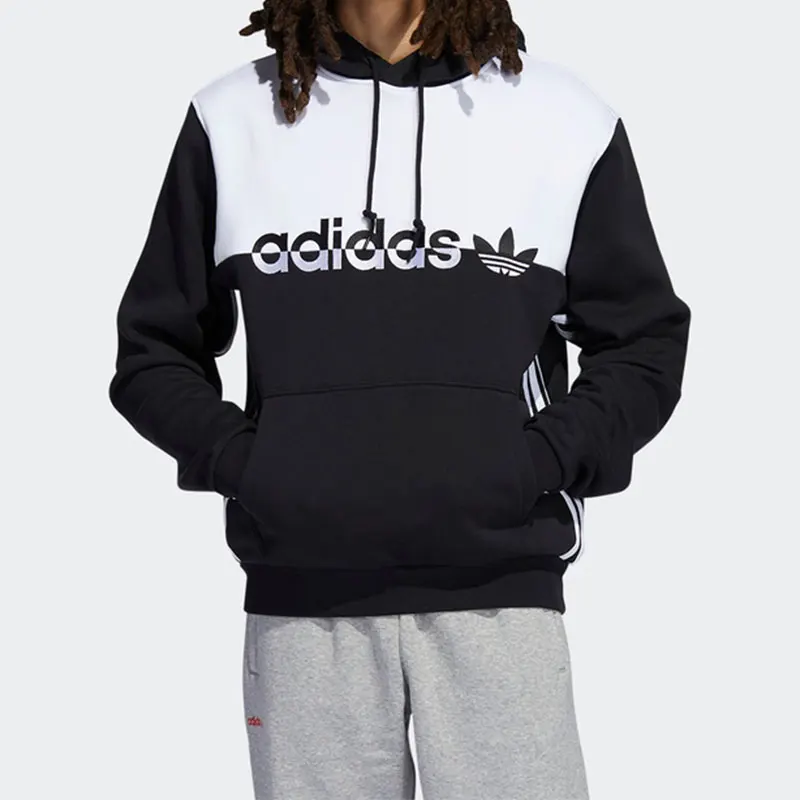 adidas-genuine-clover-spring-new-men's-hooded-loose-sweatshirt-h31271