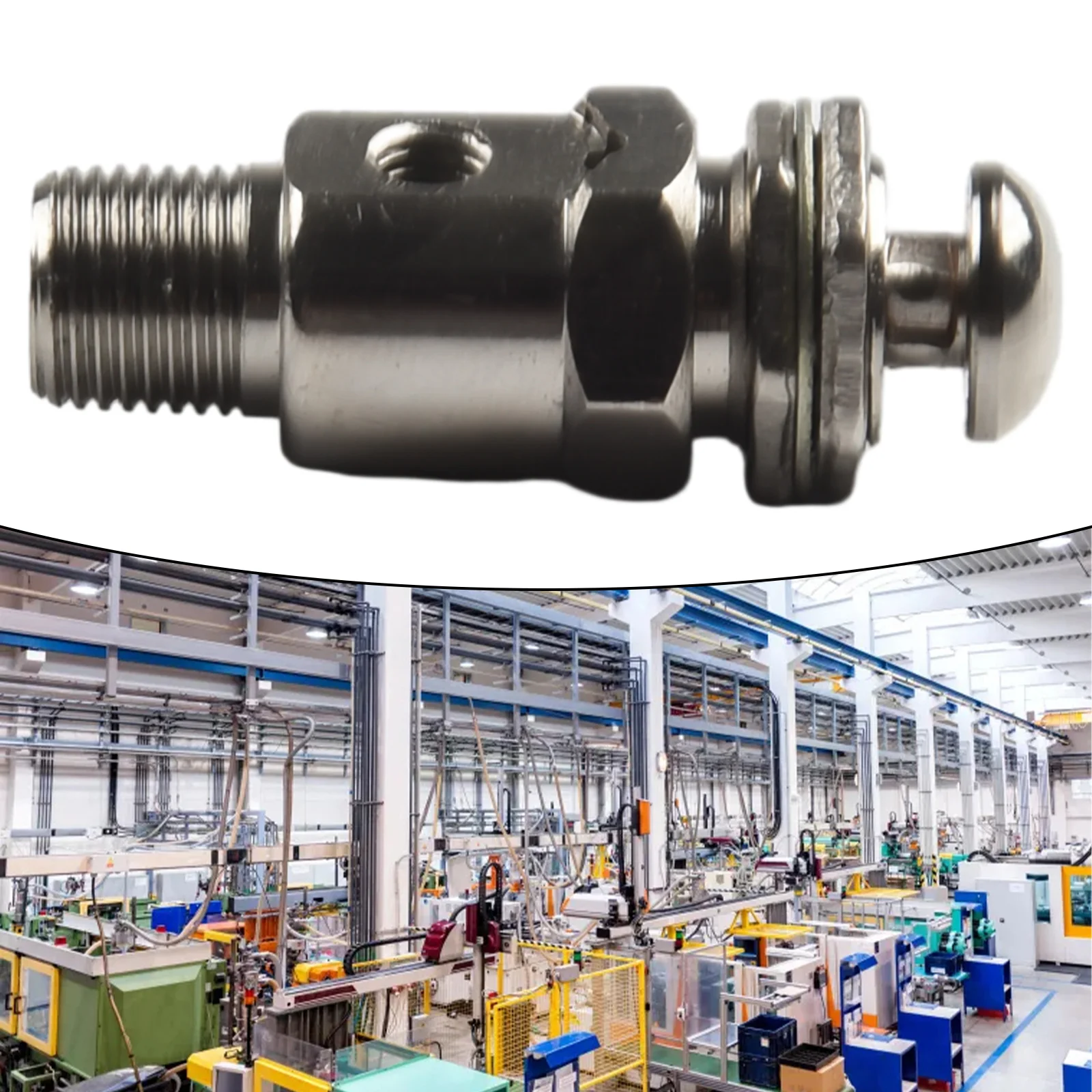 1 szt. Zawór pneumatyczny 2-pozycyjny 3-drogowy 2,4 mm 3 porty 5 Hz metalowy srebrny TAC-3P do całkowitego kontroli ciśnienia powietrza