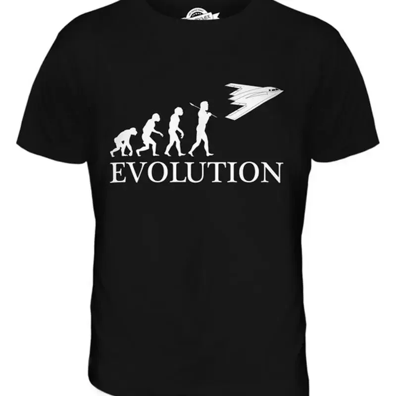 CONNAISSANCE AIRCRAFT EVOLUTION OF MAN T-SHIRT POUR HOMME S M L XL 2XL