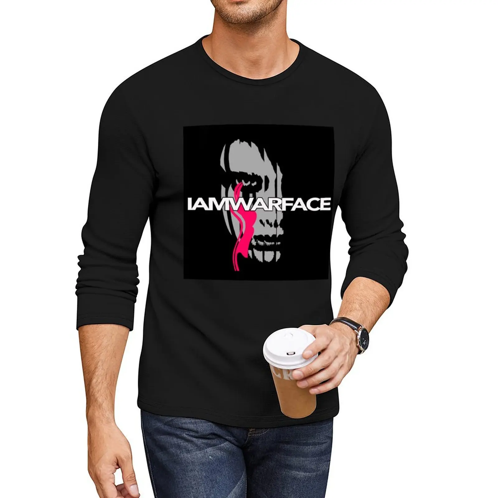 

IAMWARFACE Long T-Shirt quick drying shirt men graphic t shirts