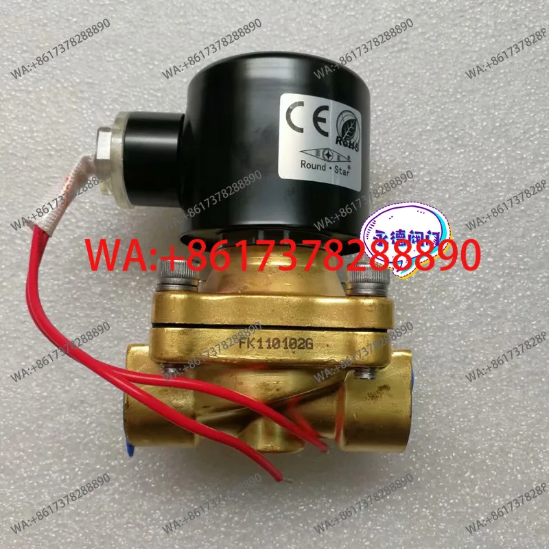 Yuyao Instrument Fourth Factory Yuanxing brand 2W-160-15 internal thread solenoid valve series DC24 volts AC220 volts