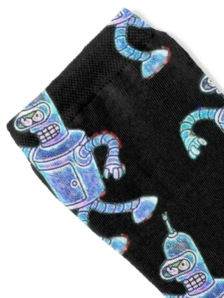 Bender Strut Midnight Edition Socks gift Children's professional running Soccer Socks Man Women's