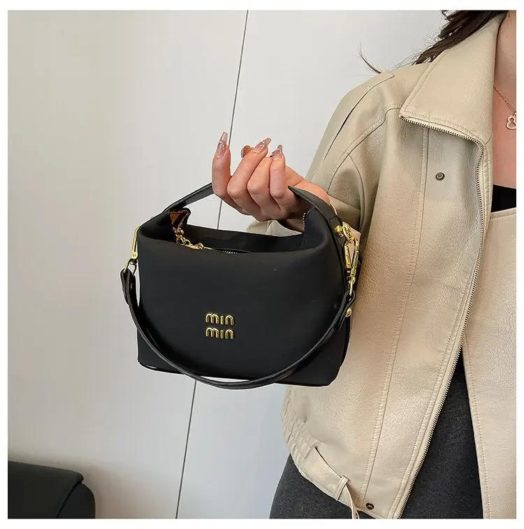 ‌ 2025 Borsa quadrata piccola alla moda: borsa con texture con tracolla regolabile, elegante borsa a tracolla per sera e settimana, stile straniero ‌