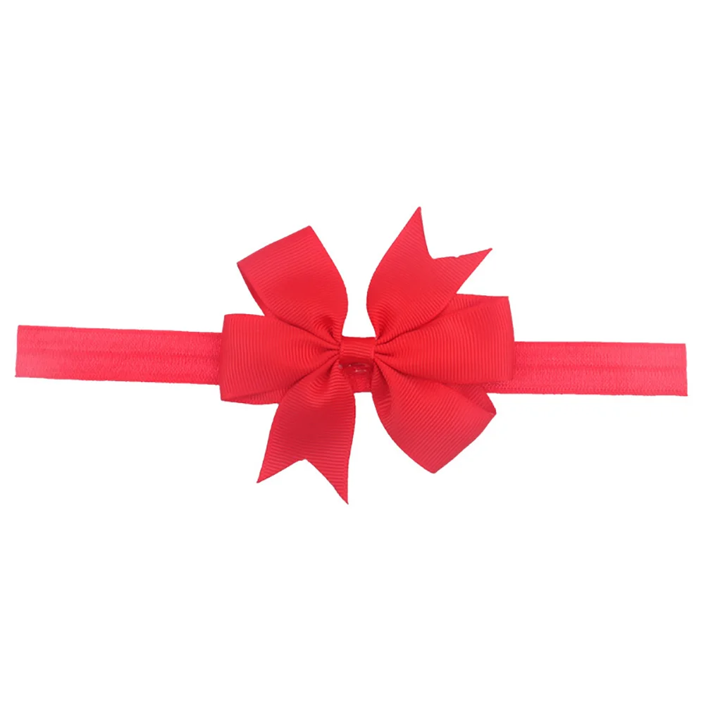 

20 шт. шифоновые повязки на голову с бантом для младенцев, однотонная детская повязка на голову, банты для волос для новорожденных, подарки для вечеринок