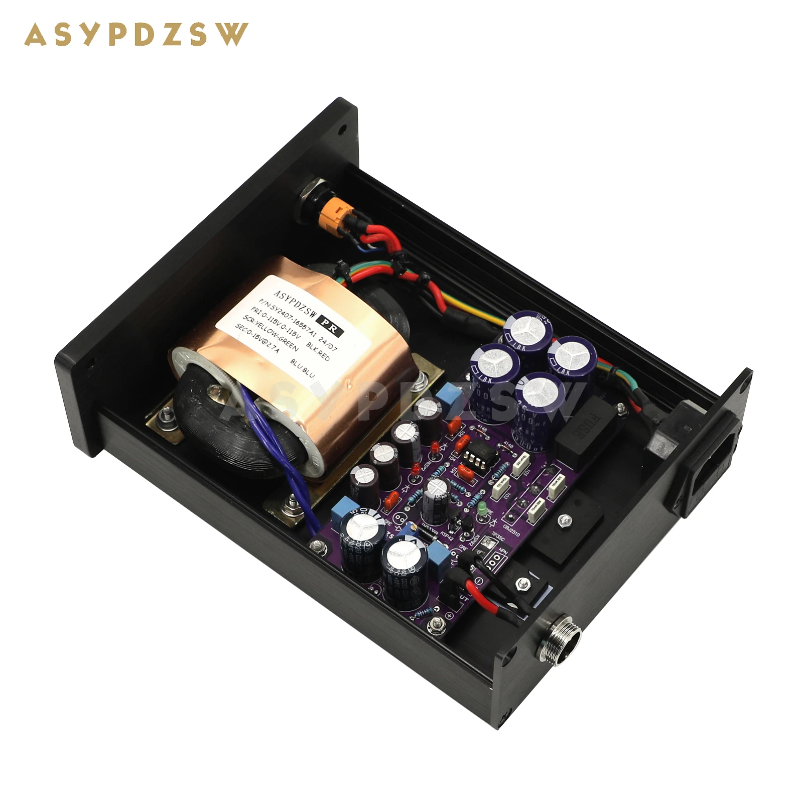 JU2000 R-core 40W HIFI Ultra-low noise Linear power supply DC5V/9V/12V/15V/18V/24V Optional