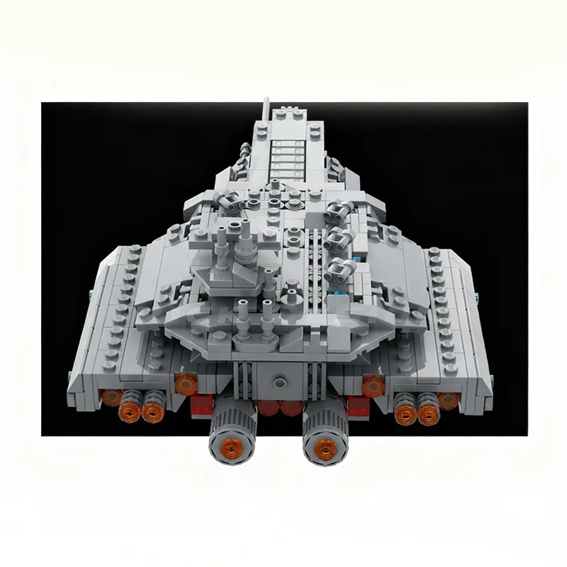 601pcs MOC BC-304 Daedalus - Stargate SG-1 Space Model Building Blocks Construction Creative Birthday DIY Collection Craft Idea