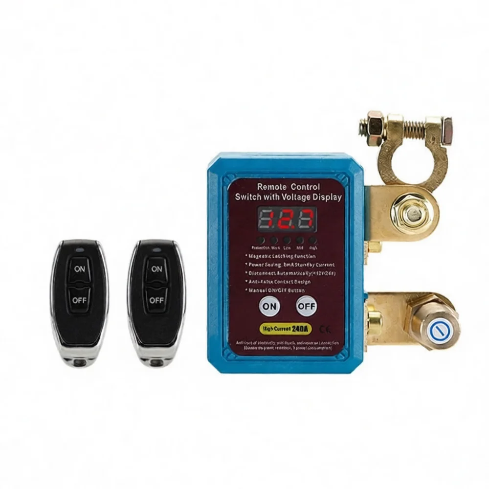 مفتاح فصل بطارية السيارة اللاس - مراجعة Battery Disconnect Switch Master Cut Off وسعره
