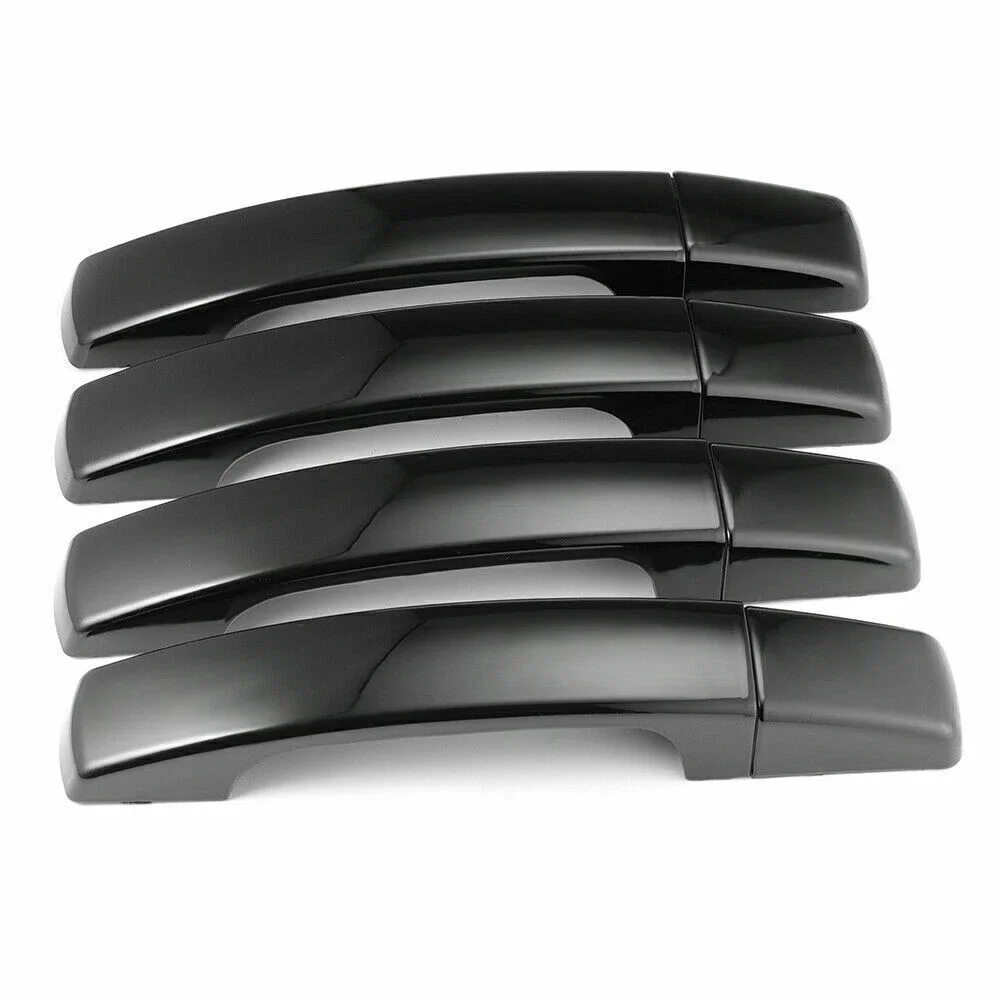 

4pcs Exterior Door Handles Covers Auto Gloss Black Door Handles Covers For Land Rover Range Rover Sport 2005-2010 Car Door Parts