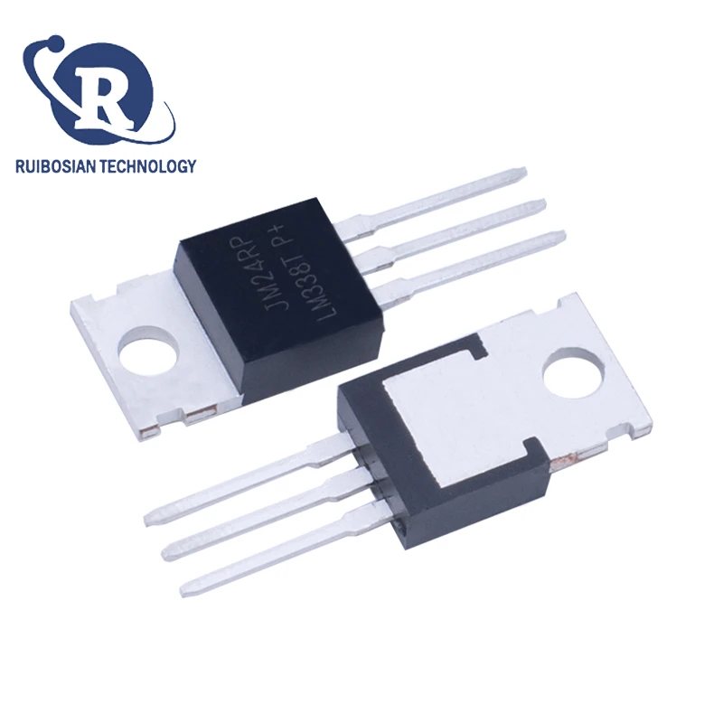 10pcs LM338T LM338 Voltage Regulator 5A 1.2V To 32V Output is short-circuit protected TO-220