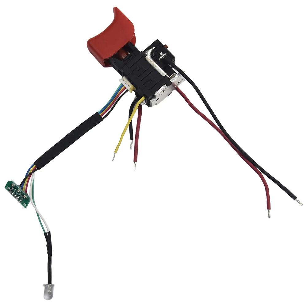 /12V /12A /EGD-1112B Switch With Light And Charge Indicator For For For Defond Power Tool Screwdriver Replacement Part