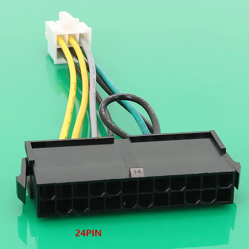 24Pin Female To 6P Male Power Adapter Converter Cable For 6 PIN 3060 7050 Mainboard