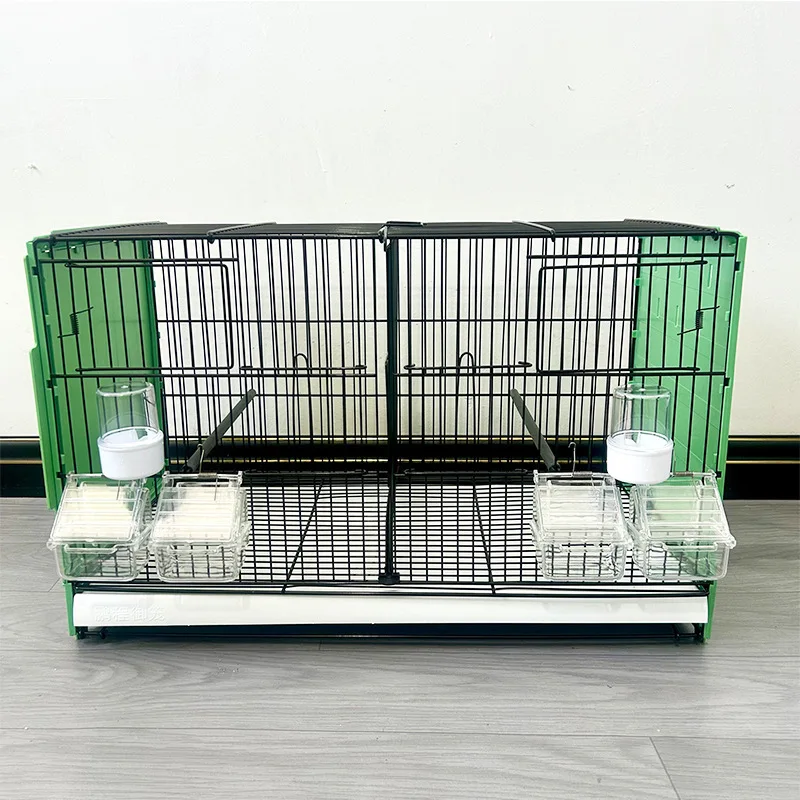 

New breeding cage Jade bird canary Golden blue bird cage Grey swallow pet breeding cage bird nest