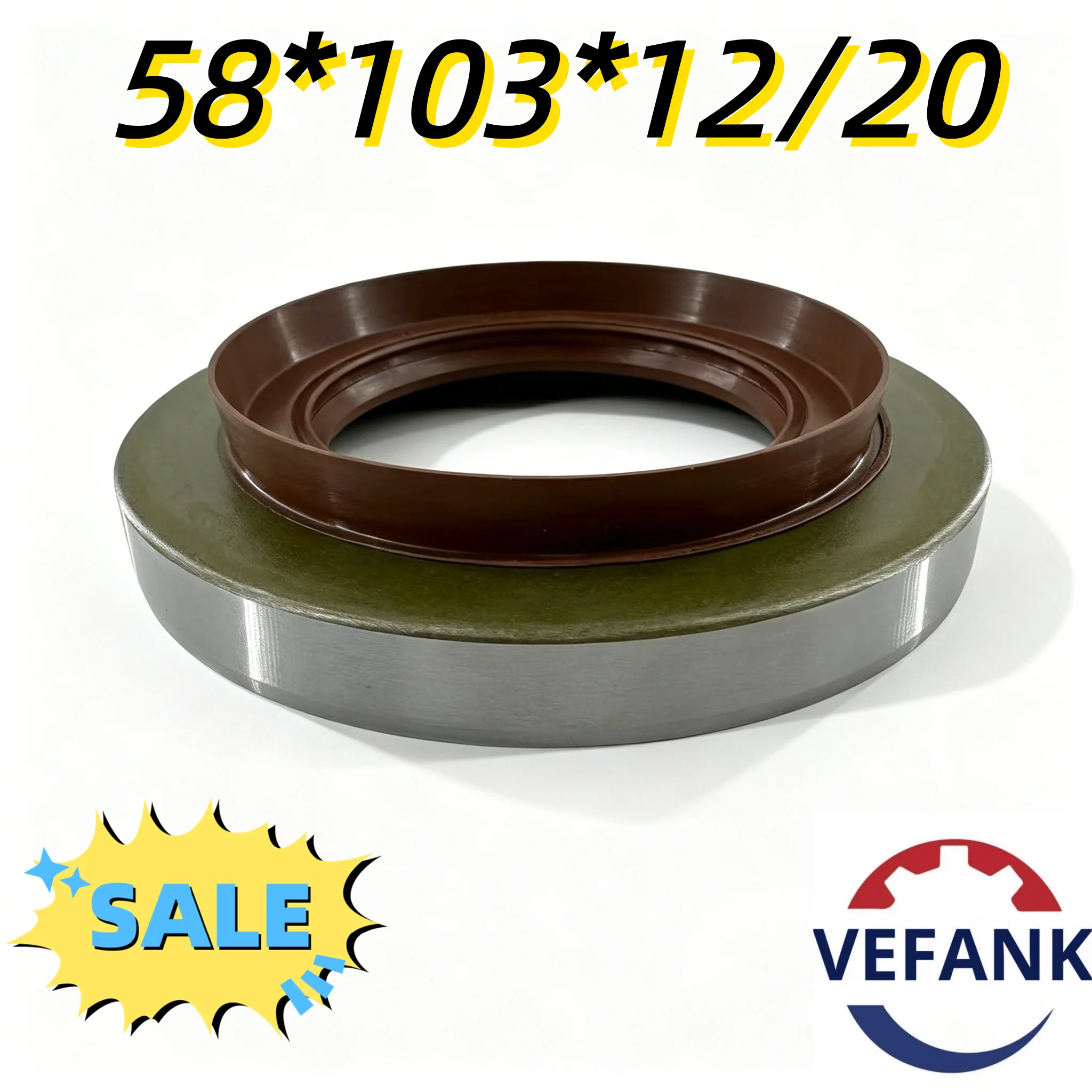 8-94408-083-0 BH3040E Gear Shaft Oil Seal 58*103*12/20,NBR Suitable for Automotive Shaft Sealing Applications