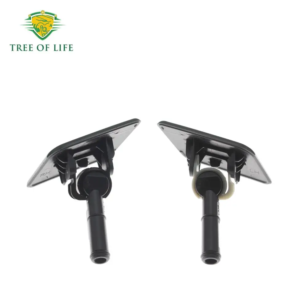 عالية الجودة لشركة هيونداي i40 2011 2012 2013 2014 2015 المصد الأمامي العلوي كشافات فوهة غسالة غطاء غطاء (LH & RH) #4