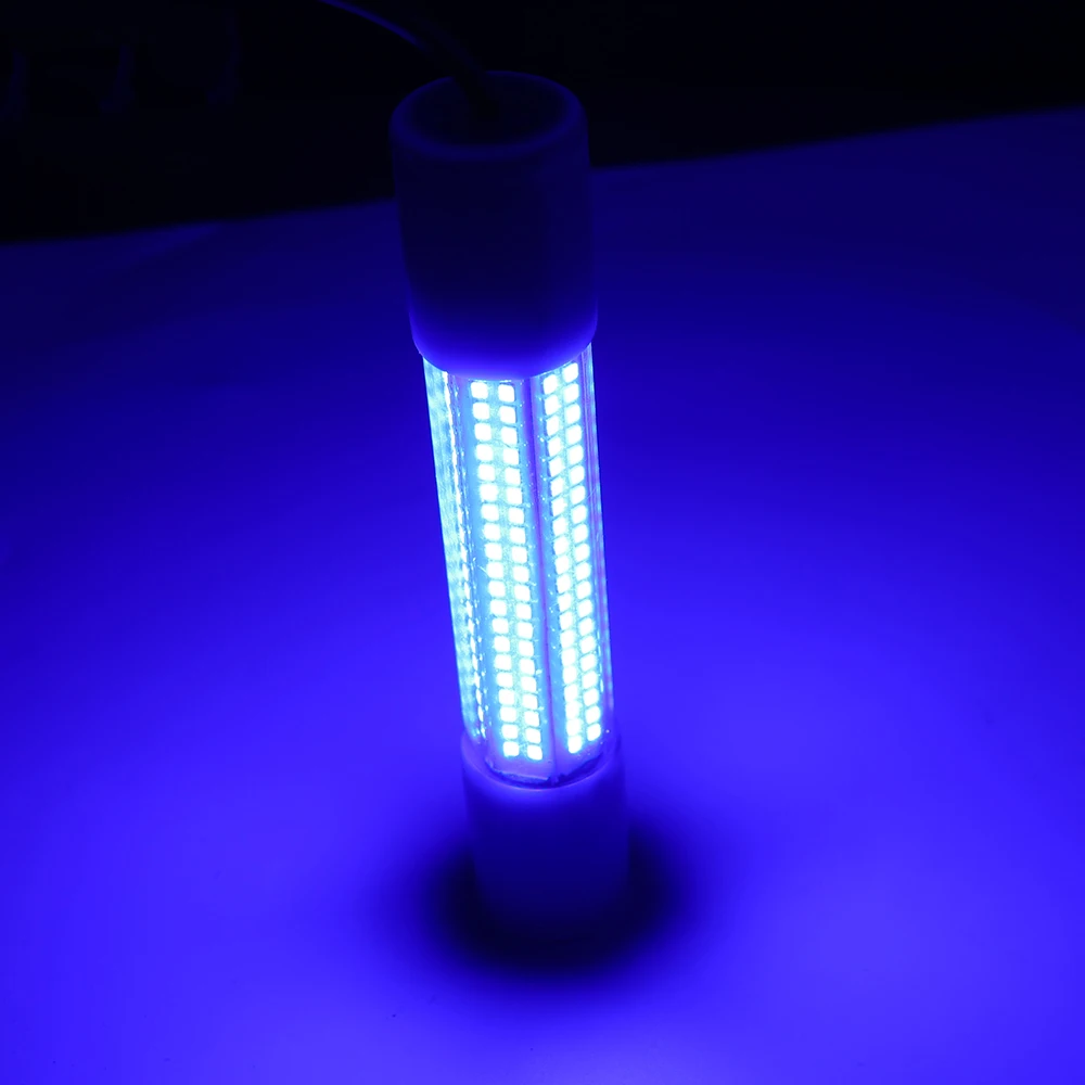 1 Stück 12-24V Angellicht, 50W Hochleistungs-Unterwasser-Leuchtköder, LED-Nachtlicht für Tiefseefischen zum Anlocken von Fischen und Garnelen – Detail 17