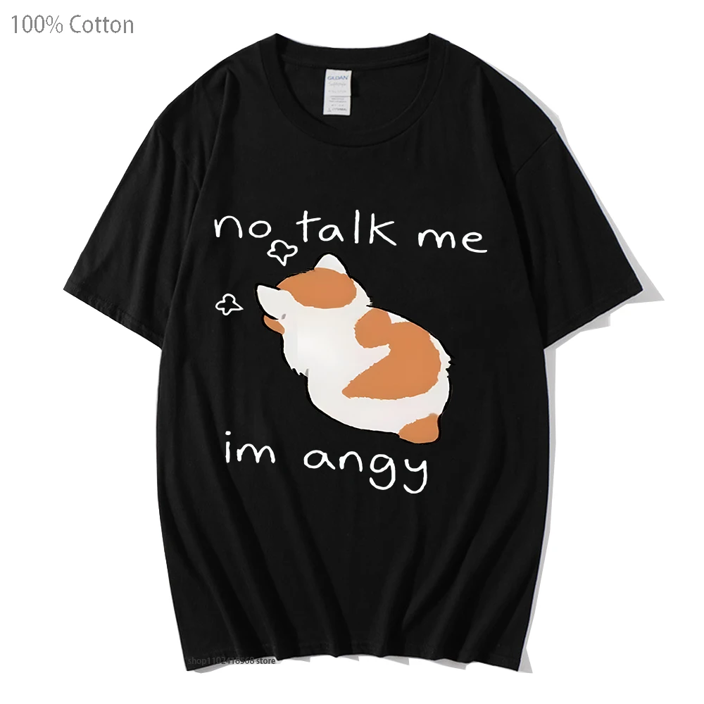Футболки Fun Cat: мужские и женские, 100% хлопок, летняя одежда, уличный стиль, хип-хоп, повседневные, с мультяшными принтами, Y2K, топы