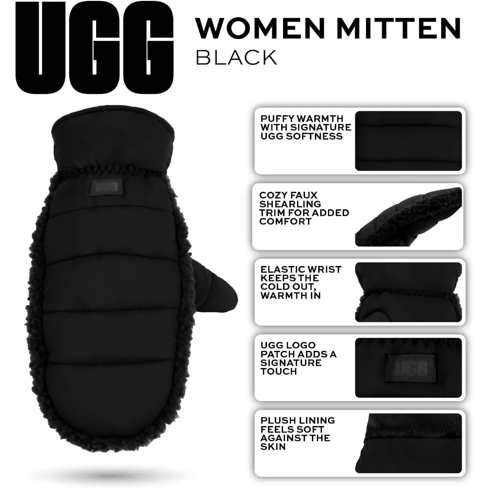 قفازات نسائية دافئة ومريحة لفصل الشتاء، مثالية للأنشطة الخارجية للطقس البارد