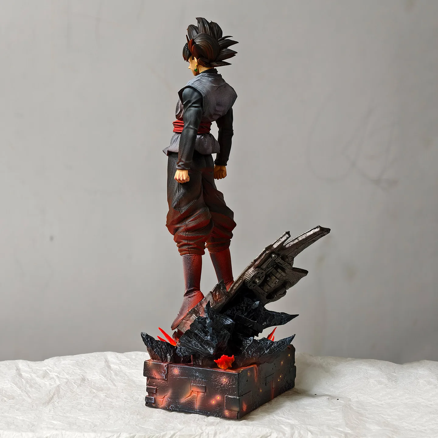 Jt Studio Dragon Ball Super Goku Black Rose Statue Anime Collectible Figure Desktop & Pc Case Display Decor Perfect Gifts Fan