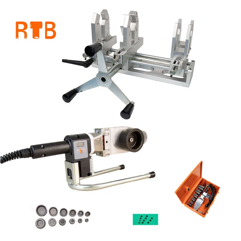 プラスチックパイプソケット融着機 ホットメルトPPRパイプおよび継手熱融着溶接機