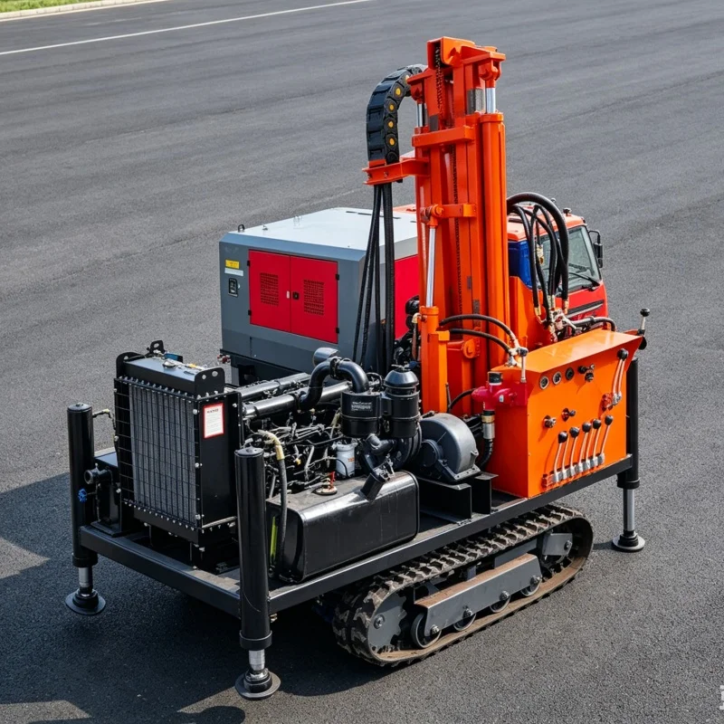 Customized water well drilling rig, most popular model, best-selling water well drilling rig, water well drilling equipment