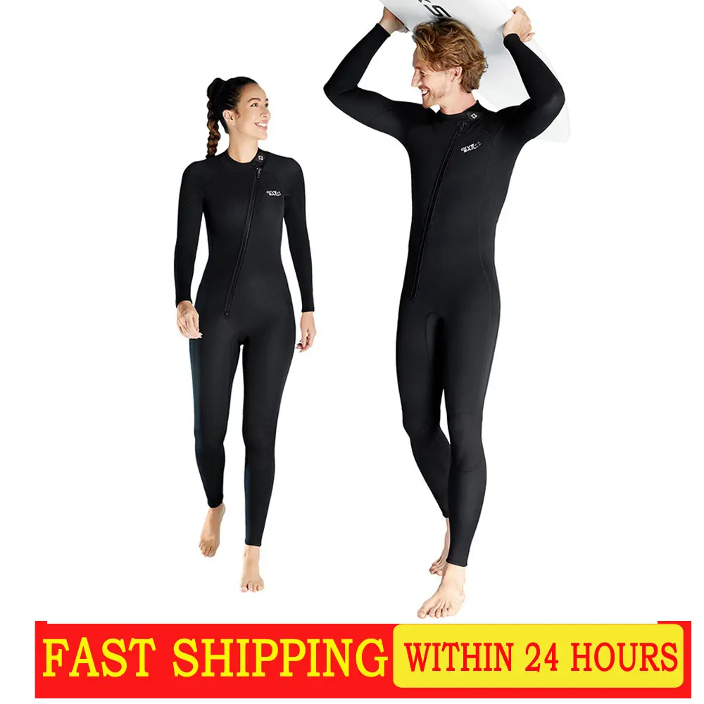 1.5mm Neoprene Wetsuits Full Body Scuba Diving Suits  Women Snorkeling Surfing Swimming Long Sleeve Keep Warm for Water Sports