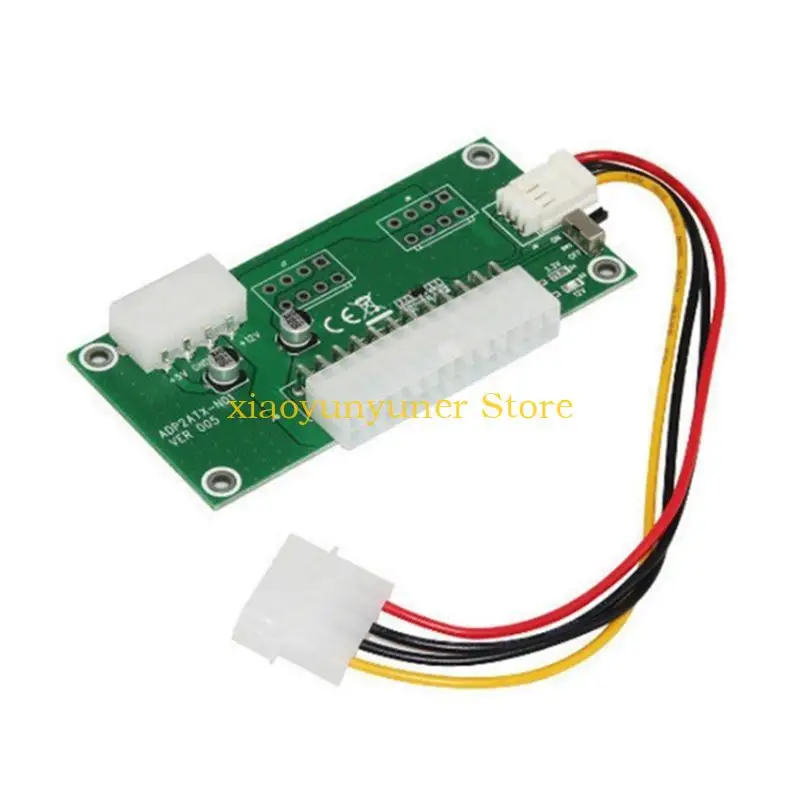 

P9JB ADD2psu Atx 24-контактный на 4-контактный блок питания, стартерная карта синхронизации, адаптер с двумя блоками питания,