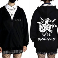 Singer Ado Hibana World Tour 2025 Zipper Hoodie Men Women Y2k Japanese Style Zip Up Jacket Unisex Fashion Oversized Streetwear