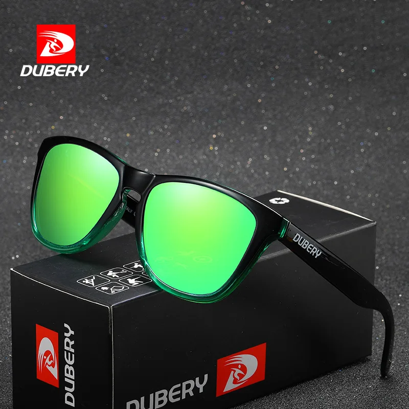 DUBERY Brand Design HD Polarized Sunglasses for Men Women Driving Sun Glasses Retro Summer Mirror 10 Color gafas de sol hombre