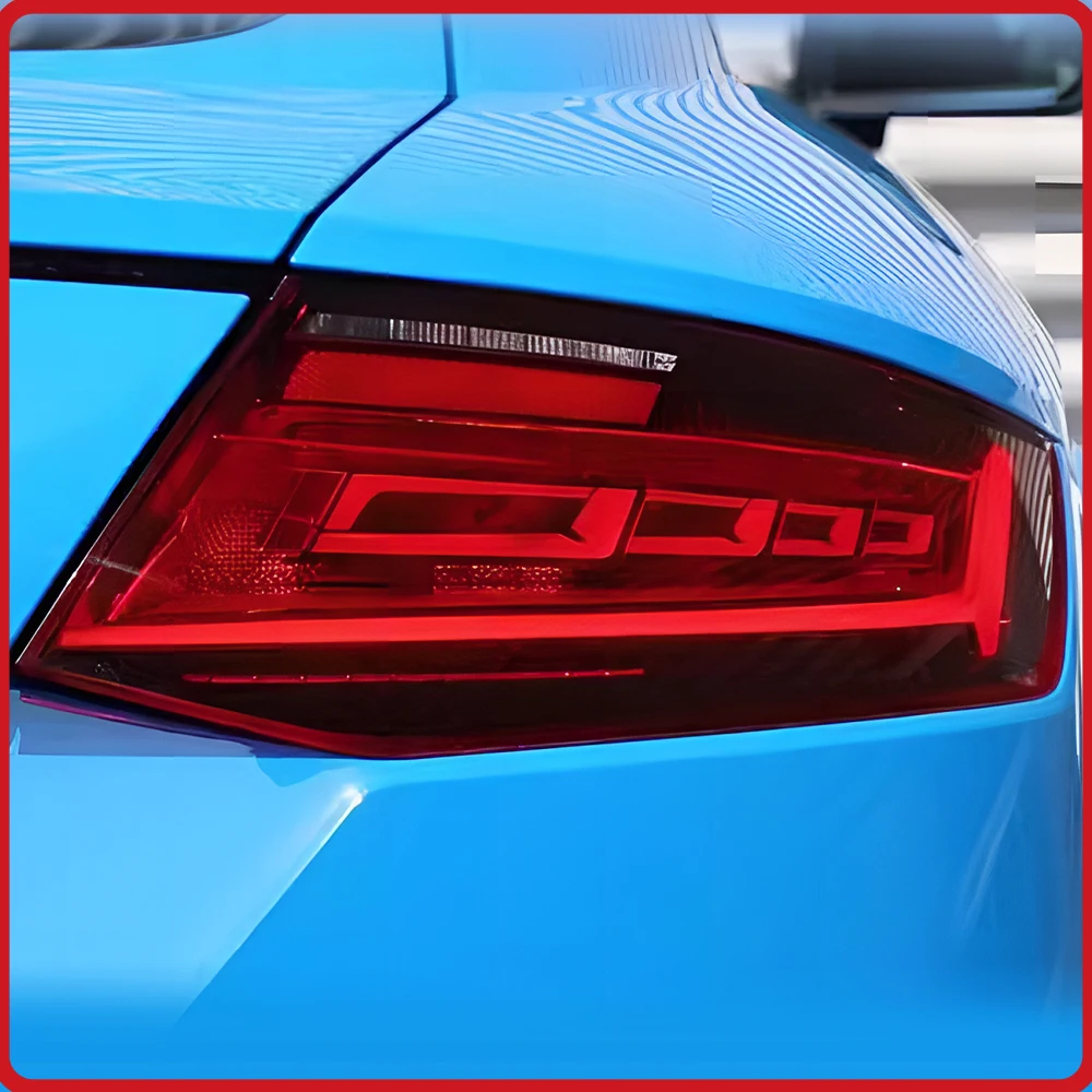 For Audi TT FV 2015-2018 Taillights Assembly Upgrade LED Car Accessories Startup Effect Streamer Turn Signal Light Plug and Play