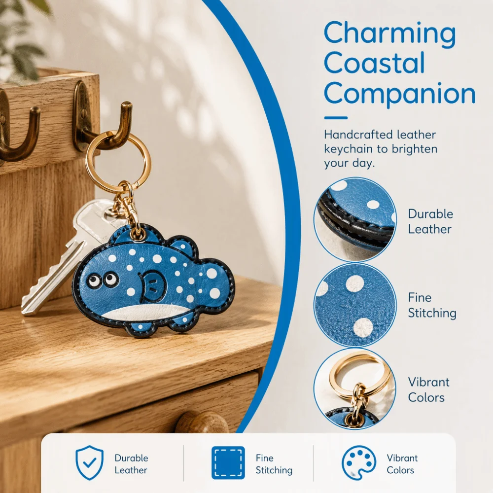Leather Candle Leather Keychain Cartoon Candlestick Design Portable Christmas Candle Keychain Hanging Ornament Candle Shaped