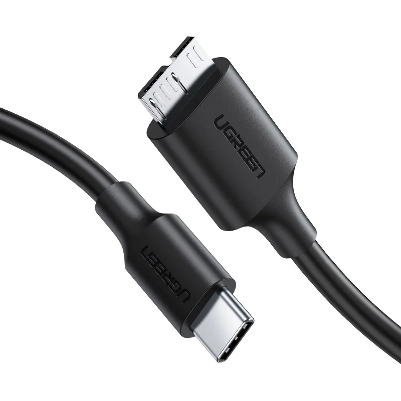 UGREEN USB C to USB 3.0 Micro B Cable Fast Charging and Sync Data Transfer Cord High-quality PVC Material Micro USB Cable