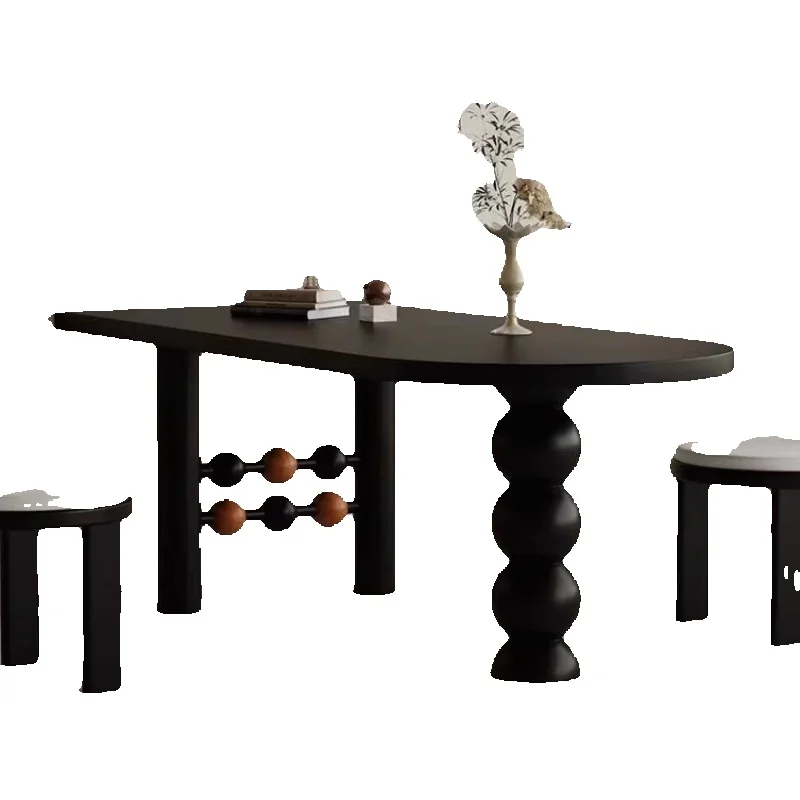 Craft Serving Dining Table Luxury Nordic Outdoor Italian Japanese Dining Table Restaurant Wood Princess Muebles Trendy Furniture