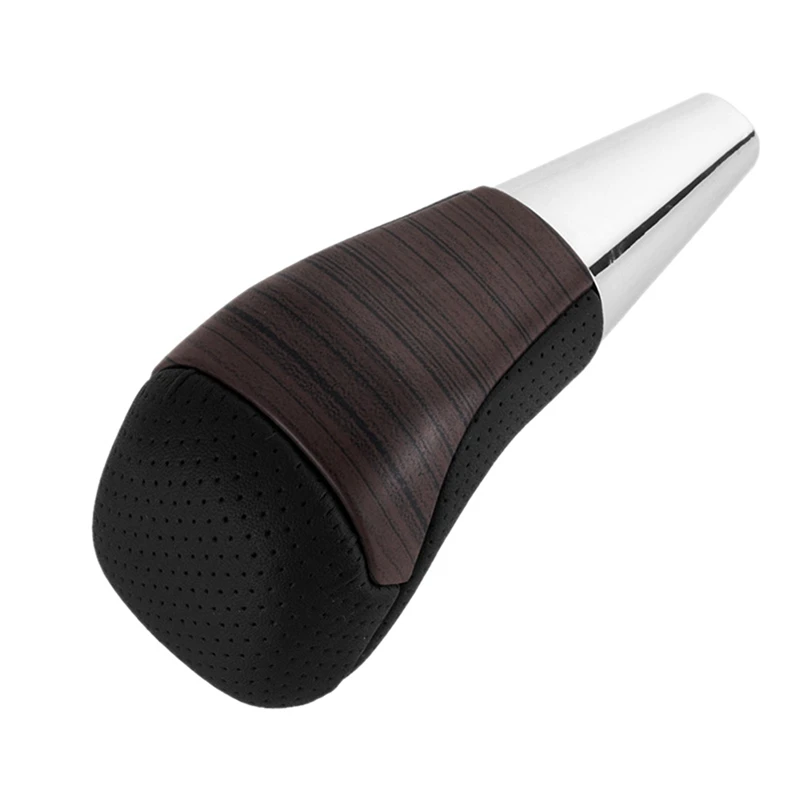 

A87D-Car Wood Grain Shift Head Gearbox Shift Lever Head For Toyota Domineering Prado