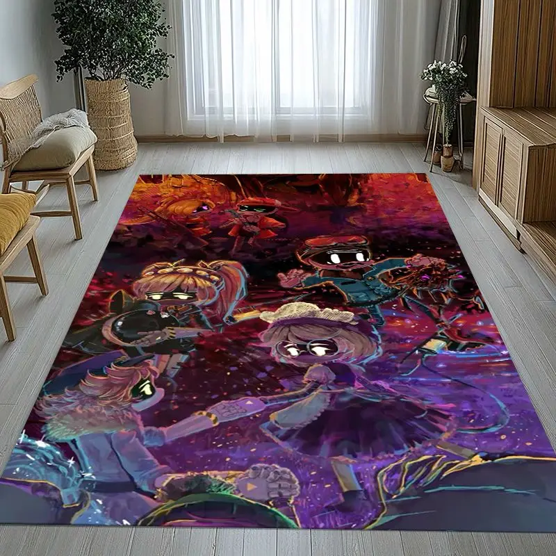 3D Murder Drones Uzi N Cyn Cartoon Area Rug,Soft Non-Slip Carpet Mat for Living Room Bedroom Playroom,Sofa Floor Rug,Home Decor