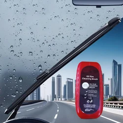 Auto Glazen Spons Reinigingsborstel Autoruit Glasreiniger Verwijdert Vuil Voorruit Oliefilm Reiniger Glazen Oliefilm Reinigingsborstel