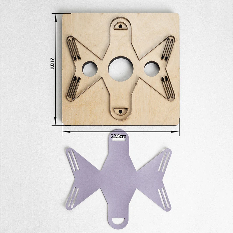 Leather Cutting Die Cut Leather  Mini Bag Mold Leather Tool Template For DIY Craft Ornament - view 2