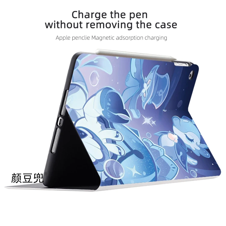 Furina Anime Genshin Impact  For iPad Air 4 5 Mini 5 6 Case Luxury Silicone For Pro 12.9 11 For iPad 10th Protective Shell Pro13