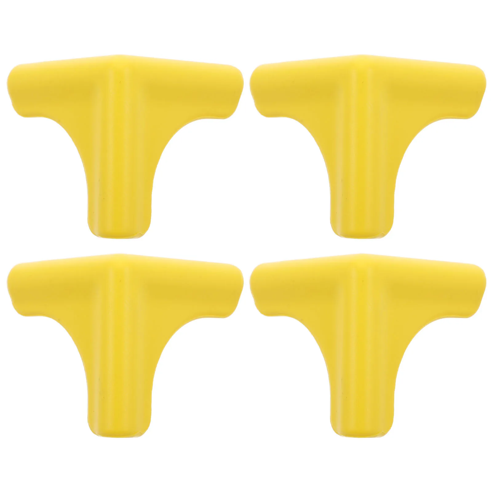 

4Pcs Range Hood Corner Protectors Silicone Sharp Edge Table Corner Guards Furniture Bumpers Safety Range Hood Supply