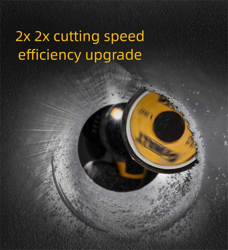 

Ударная отвертка DeWalt DWAIPCIR-A9 с режущей головкой-переходником подходит для резки различных материалов и углов.