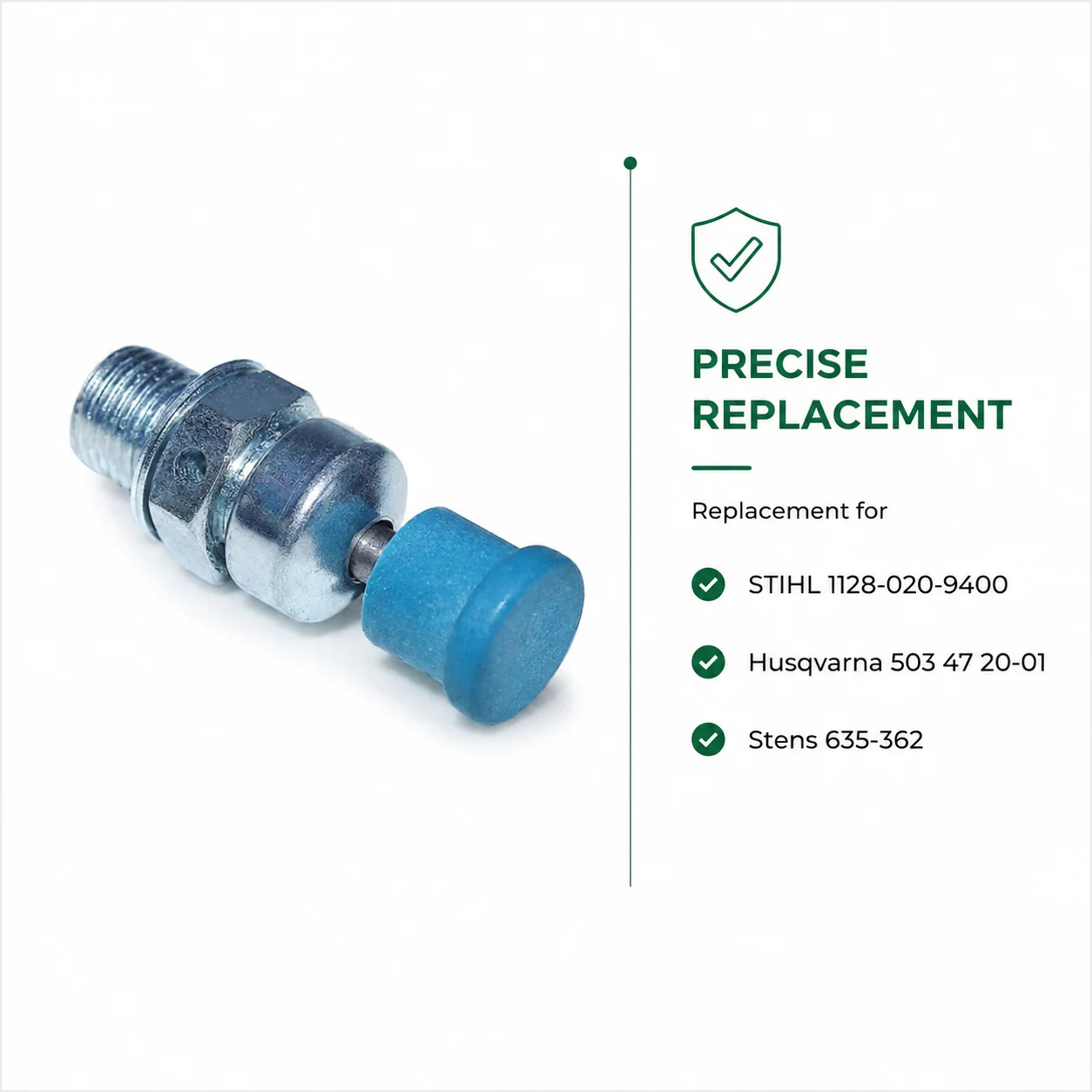 Decomp Valve for Stihl 024 026 036 MS240 MS260 MS360 MS440 MS460 MS461 MS650 MS660 OEM 1128 020 9400 503 47 20 01 Chainsaw Parts