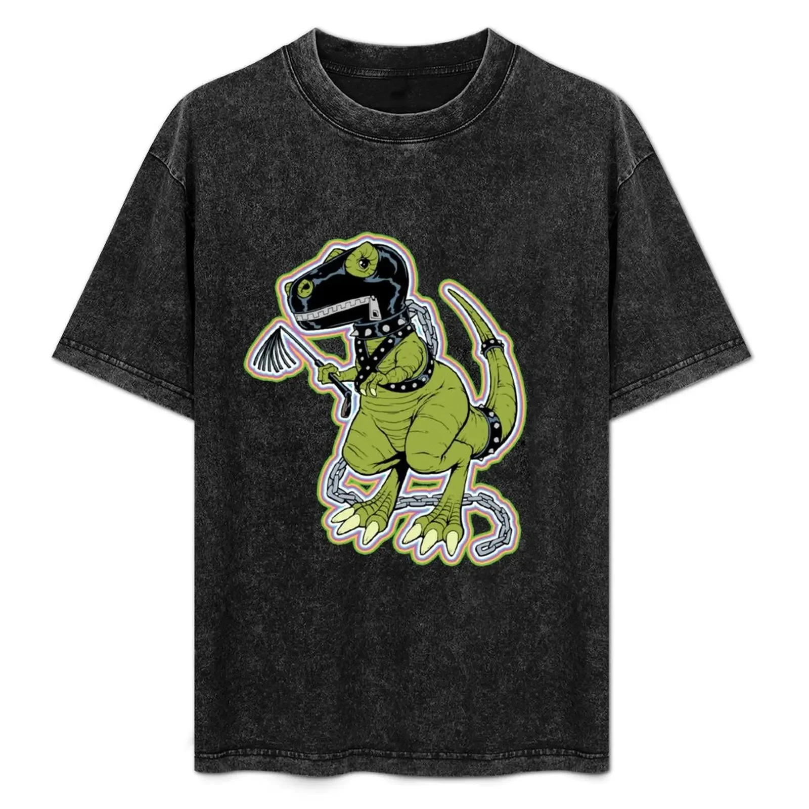 Rex the Tyrannosaur - LGBT Dinos! T-Shirt vintage clothes quick-drying customs basketball graphic tees shirts men graphic