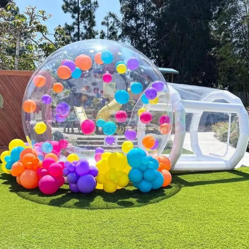

Commercial Pvc Balloon Outdoor Camping Jumping Castle Inflatable Transparent Party Pop up Bubble House Tent Dome