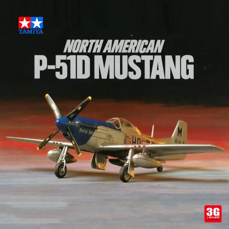 Tamiya 60749 1/72 Scale North American P-51D Mustang พลาสติกโมเดล Kit