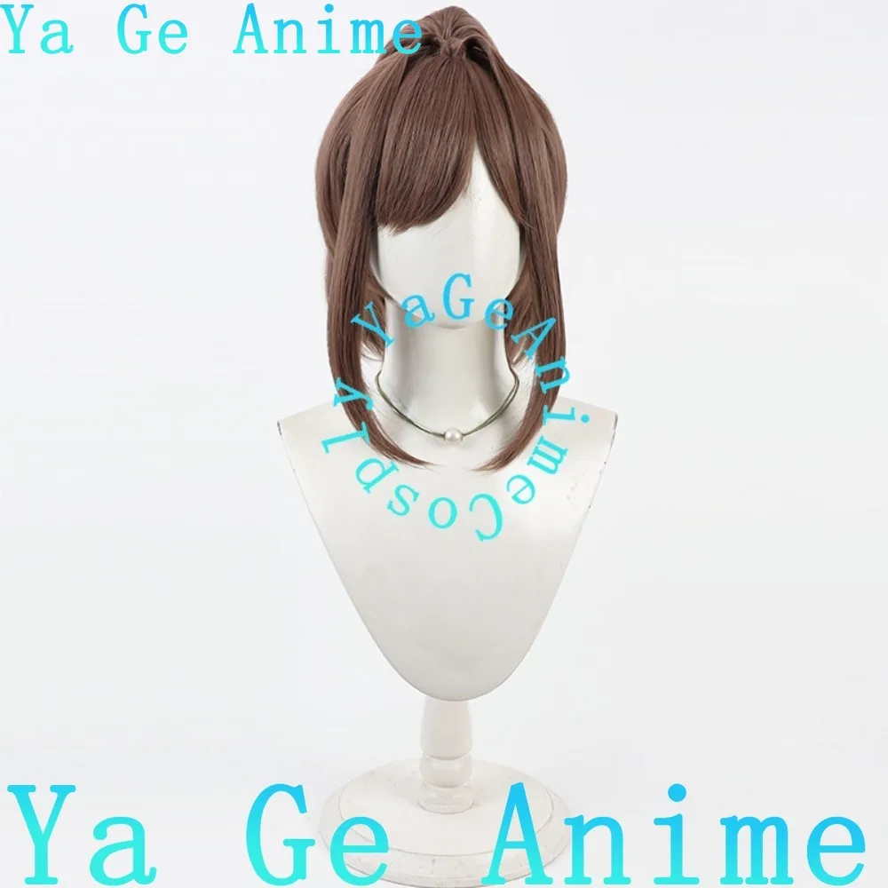 Suzuhara Lulu Cosplay Wig VTuber Casual Outfit Split Ponytail Realistic Scalp Synthetic Heat Resistant Fiber Anime Cospaly Wigs