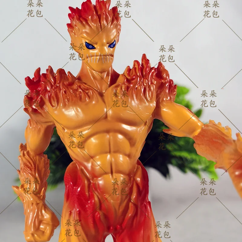 In Stock Digimon Digital Baby Anime Peripheral Desktop Ornaments Meramon Handmade Figure Anime Model Boyfriend'S Gift3