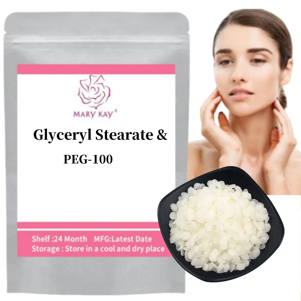 Hot Supply Glyceryl Stearate & PEG-100 Stearate Flakes  A165 Cosmetic Emulsifying Wax Coemstic Raw Material