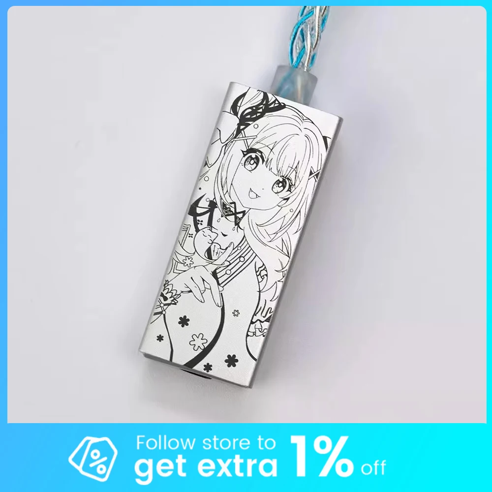 Antarmuka output headphone LETECIEL MAGIVANT 3.5mm, elemen sekunder, dekoder HIFI portabel, amplifier headphone