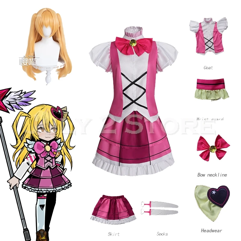 2 يوليو متجر شركة Limbus E.G.O:: باسم الحب والكراهية دون كيشوت أزياء تنكرية شعر مستعار لعبة الملابس Wo #2